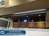 Máy Hút Mùi Âm Tủ 90cm Malloca Space MH 900SP / Cảm ứng, thép sơn đen và kính