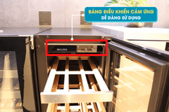 Tủ rượu 20 chai Malloca MWC 20BG ảnh 10