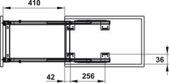 Kệ đựng gia vị Sonata 200m Hafele 549.20.031 ảnh 4