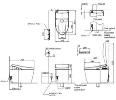 Bàn Cầu Neorest ToTo CS989VT#NW1/TCF9788WZ#NW1/T53P100VR ảnh 2