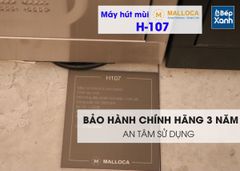 Máy hút mùi Cổ điển 70cm Malloca H107 (Thân Inox) ảnh 4