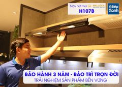 Máy hút mùi Cổ điển 70cm Malloca H107B (Màu đen) ảnh 4