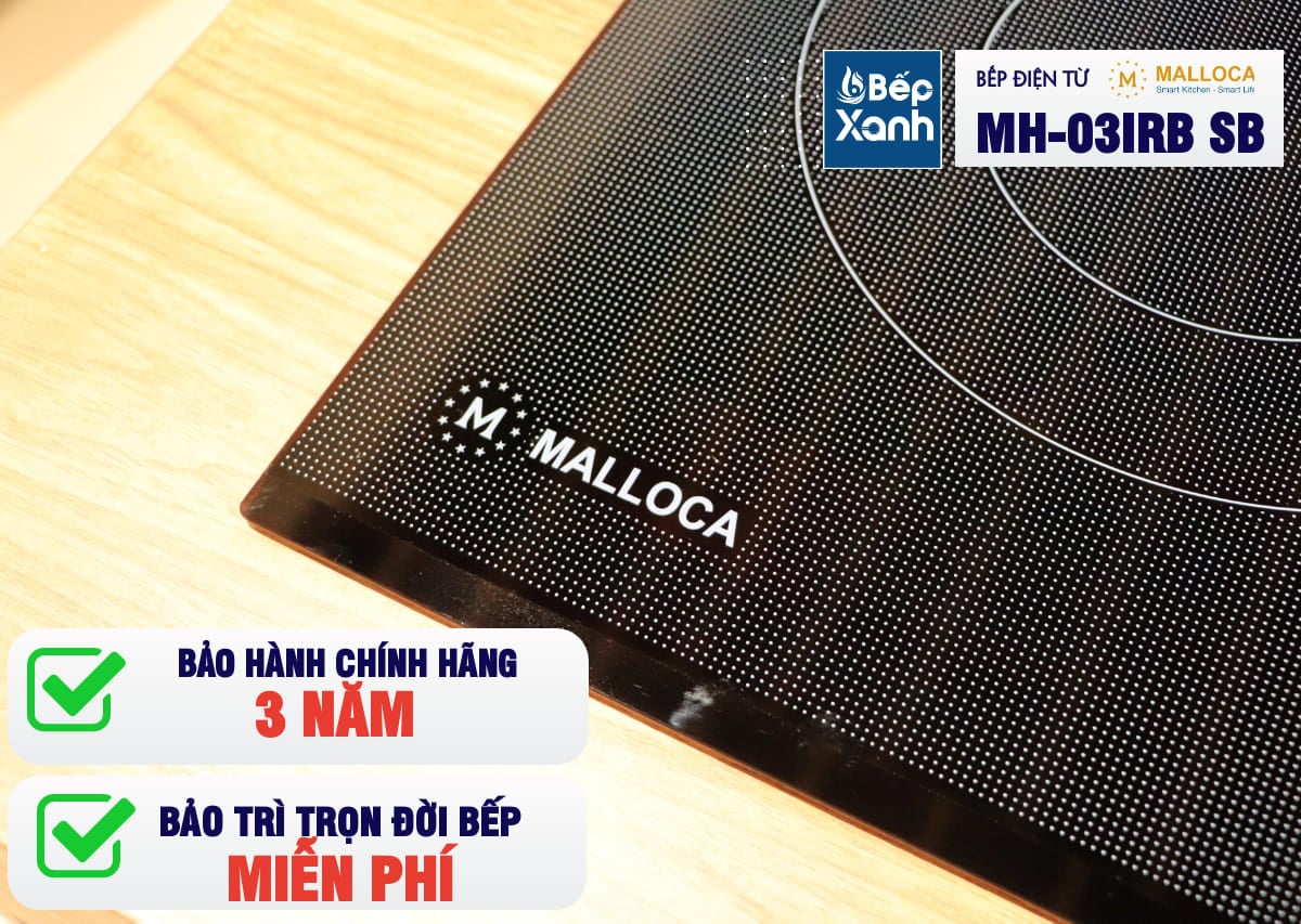 Bếp điện từ 3 vùng nấu Malloca MH 03IRB SB / Bếp 2 từ 1 điện, kính Eurokera chấm bi - Tiện ích của bếp điện từ Malloca MH-03IRB SB Bếp điện từ 3 vùng nấu Malloca MH 03IRB SB / Bếp 2 từ 1 điện, kính Eurokera chấm bi - Tiện ích của bếp điện từ Malloca MH-03IRB SB