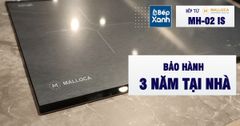 Bếp từ 2 vùng nấu Malloca MH-02IS / Kính Eurokera, dạng xước Metalic kiểu mới ảnh 5