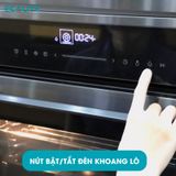 Lò nướng âm tủ dung tích 72L Ecalite EOV-JA7060BL
