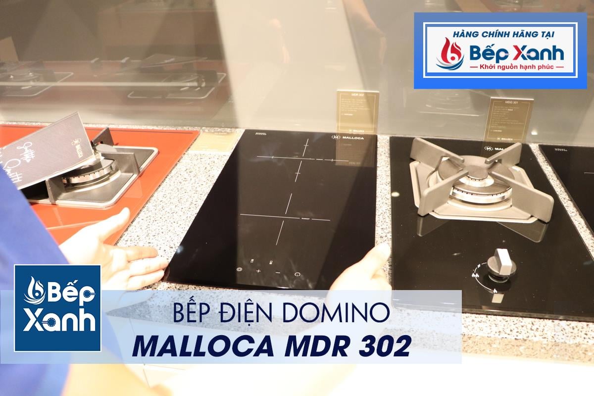Bếp hồng ngoại 2 vùng nấu Malloca MDR 302 / Nhậ khẩu Tây Ban Nha, kiểu Domino, kính Schott Ceran – ảnh 7