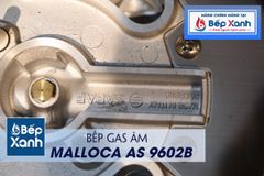 Bếp gas âm 2 vùng nấu Malloca AS 9602B/ Màu đen ảnh 5