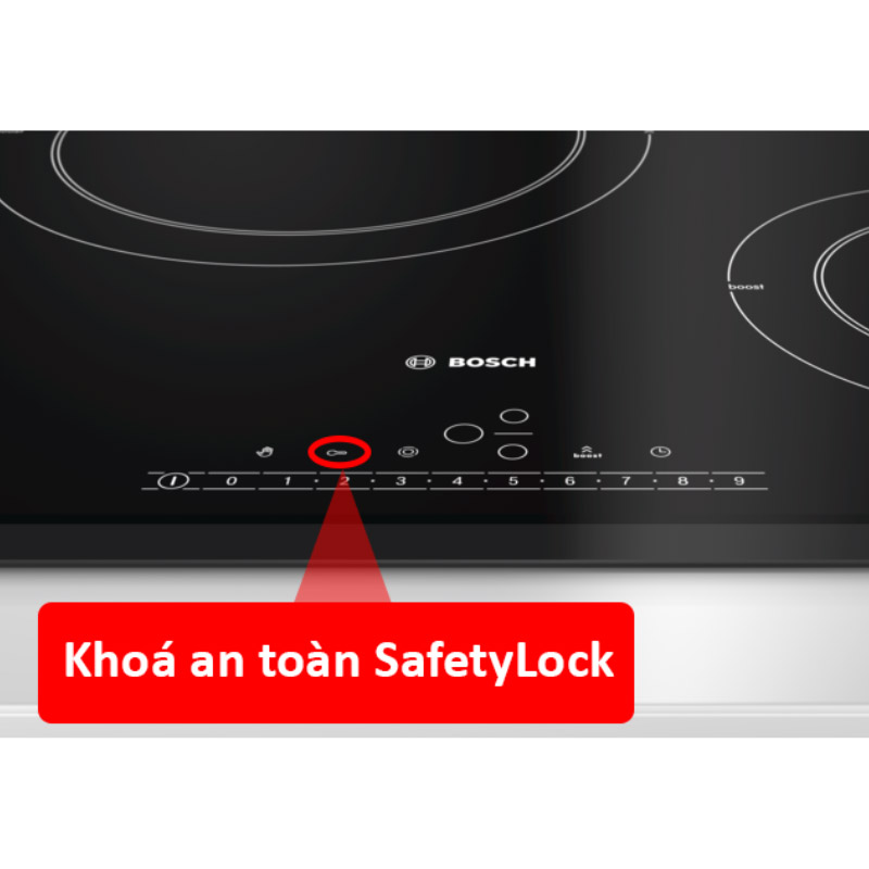 Bếp hồng ngoại Bosch PKK631FP8E 3 Vùng Nấu – ảnh 3