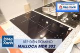 Bếp hồng ngoại 2 vùng nấu Malloca MDR 302 / Nhậ khẩu Tây Ban Nha, kiểu Domino, kính Schott Ceran