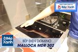 Bếp hồng ngoại 2 vùng nấu Malloca MDR 302 / Nhậ khẩu Tây Ban Nha, kiểu Domino, kính Schott Ceran