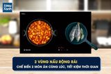 Bếp hồng ngoại 2 vùng nấu Malloca MR 732 / Nhập khẩu Tây Ban Nha, kính Schott Ceran