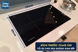 Bếp hồng ngoại 2 vùng nấu Malloca MR 732 / Nhập khẩu Tây Ban Nha, kính Schott Ceran