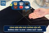 Bếp hồng ngoại 2 vùng nấu Malloca MR 732 / Nhập khẩu Tây Ban Nha, kính Schott Ceran