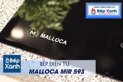 Bếp điện từ 3 vùng nấu Malloca MIR 593 / 2 Vùng từ 1 vùng điện, nhập khẩu Tây Ban Nha, kính Schott Ceran ảnh 5