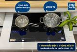 Bếp kết hợp 1 điện 1 từ Kaff KF FL68IC 