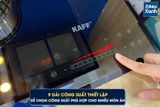 Bếp điện từ Kaff KF-IH68N (1 Điện 1 từ)