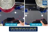  Bếp kết hợp 1 điện 1 từ Kaff KF FL68IC 