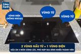 Bếp điện từ 3 vùng nấu Malloca MH 03IR N / Bếp 2 từ 1 điện, kính Eurokera chấm bi