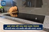 Bếp điện từ 3 vùng nấu Malloca MH 03IR N / Bếp 2 từ 1 điện, kính Eurokera chấm bi