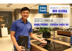 Bếp điện từ 3 vùng nấu Malloca MH 03IRA / Bếp 1 từ 2 điện, kính Eurokera ảnh 5