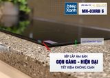 Bếp điện từ 3 vùng nấu Malloca MH-03IRB S / Bếp 2 từ 1 điện, kính Eurokera