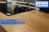 Bếp điện từ 2 vùng nấu Malloca MH-732 EIR / 1 Vùng từ 1 vùng điện, kính Virtro Ceramic