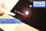 Bếp điện từ 2 vùng nấu Malloca MH-732 EIR / 1 Vùng từ 1 vùng điện, kính Virtro Ceramic