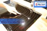 Bếp điện từ 2 vùng nấu Malloca MH-732 EIR / 1 Vùng từ 1 vùng điện, kính Virtro Ceramic