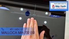 Bếp điện từ 2 vùng nấu Malloca MH-732 EIR / 1 Vùng từ 1 vùng điện, kính Virtro Ceramic ảnh 5