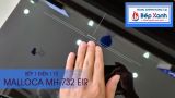Bếp điện từ 2 vùng nấu Malloca MH-732 EIR / 1 Vùng từ 1 vùng điện, kính Virtro Ceramic