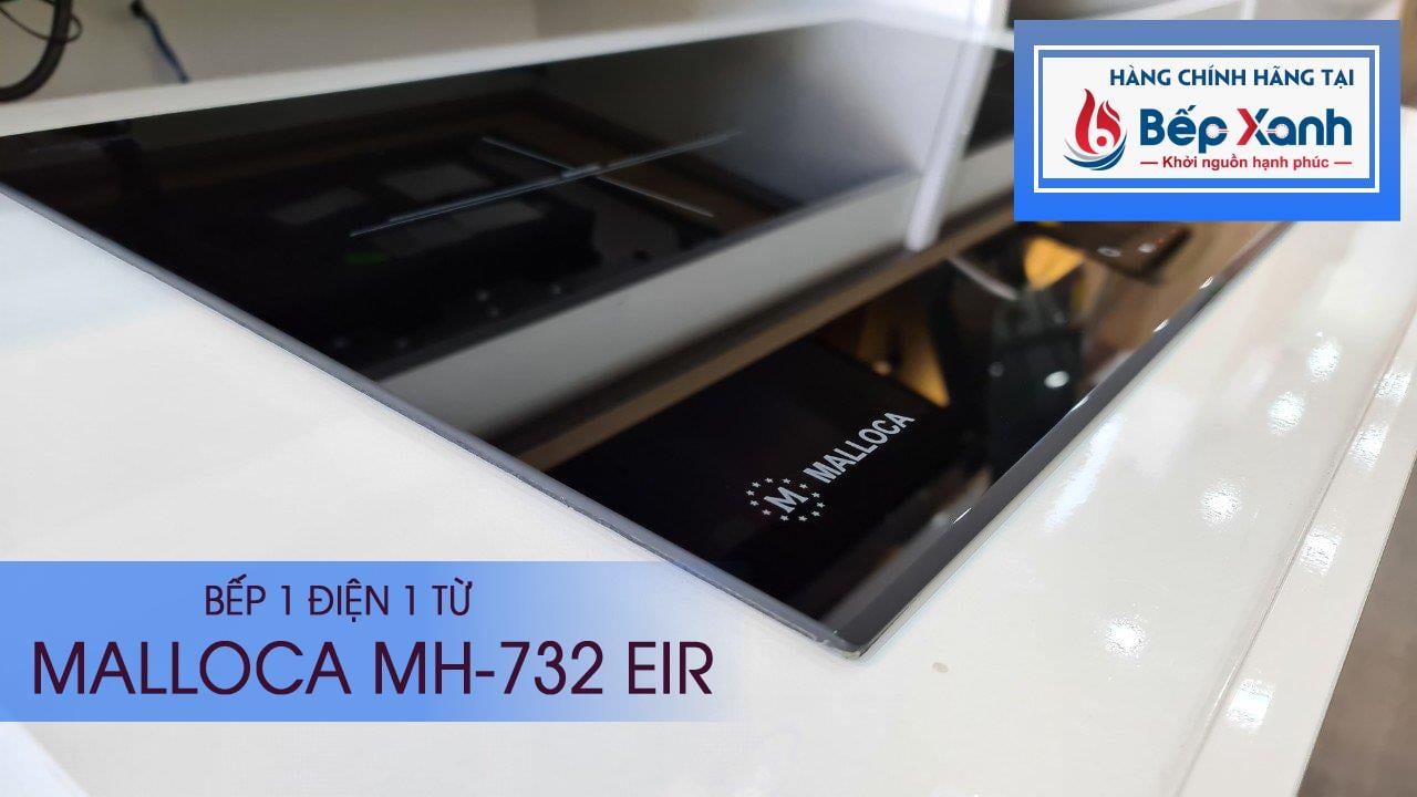 Bếp điện từ 2 vùng nấu Malloca MH-732 EIR / 1 Vùng từ 1 vùng điện, kính Virtro Ceramic – ảnh 8