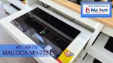 Bếp điện từ 2 vùng nấu Malloca MH-732 EIR / 1 Vùng từ 1 vùng điện, kính Virtro Ceramic