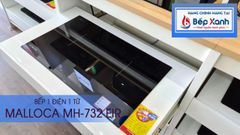 Bếp điện từ 2 vùng nấu Malloca MH-732 EIR / 1 Vùng từ 1 vùng điện, kính Virtro Ceramic ảnh 9