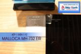 Bếp điện từ 2 vùng nấu Malloca MH-732 EIR / 1 Vùng từ 1 vùng điện, kính Virtro Ceramic