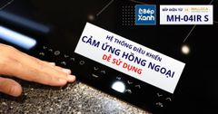 Bếp điện từ 4 vùng nấu Malloca MH-04IR S / 2 Vùng từ 2 vùng điện, kính Eurokera ảnh 8