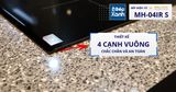 Bếp điện từ 4 vùng nấu Malloca MH-04IR S / 2 Vùng từ 2 vùng điện, kính Eurokera