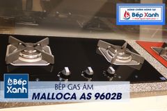 Bếp gas âm 2 vùng nấu Malloca AS 9602B/ Màu đen ảnh 6