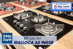 Bếp gas âm 3 vùng nấu Malloca AS 9603B/ Màu đen ảnh 5