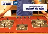 Bếp gas âm 3 vùng nấu MALLOCA AS 9403R/ Màu đỏ