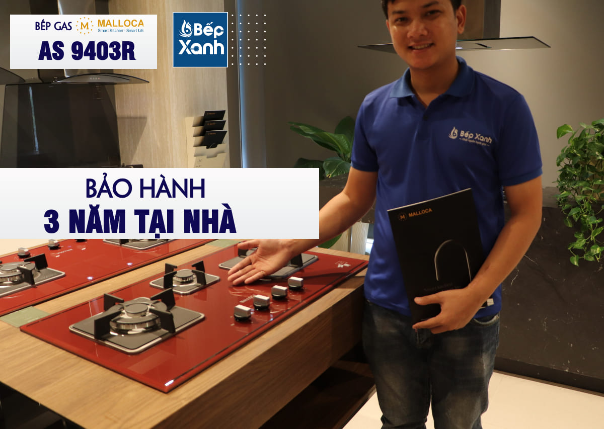 Bếp gas âm 3 vùng nấu MALLOCA AS 9403R/ Màu đỏ - Hẹn giờ 0–120 phút trên bếp gas âm Malloca AS 9403R Bếp gas âm 3 vùng nấu MALLOCA AS 9403R/ Màu đỏ - Hẹn giờ 0–120 phút trên bếp gas âm Malloca AS 9403R