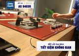 Bếp gas âm 3 vùng nấu MALLOCA AS 9403R/ Màu đỏ