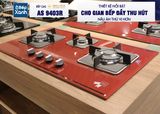 Bếp gas âm 3 vùng nấu MALLOCA AS 9403R/ Màu đỏ
