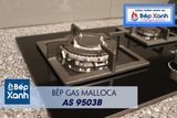 Bếp gas âm 3 vùng nấu Malloca AS 9503B/ Màu đen