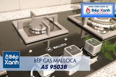 Bếp gas âm 3 vùng nấu Malloca AS 9503B/ Màu đen ảnh 5