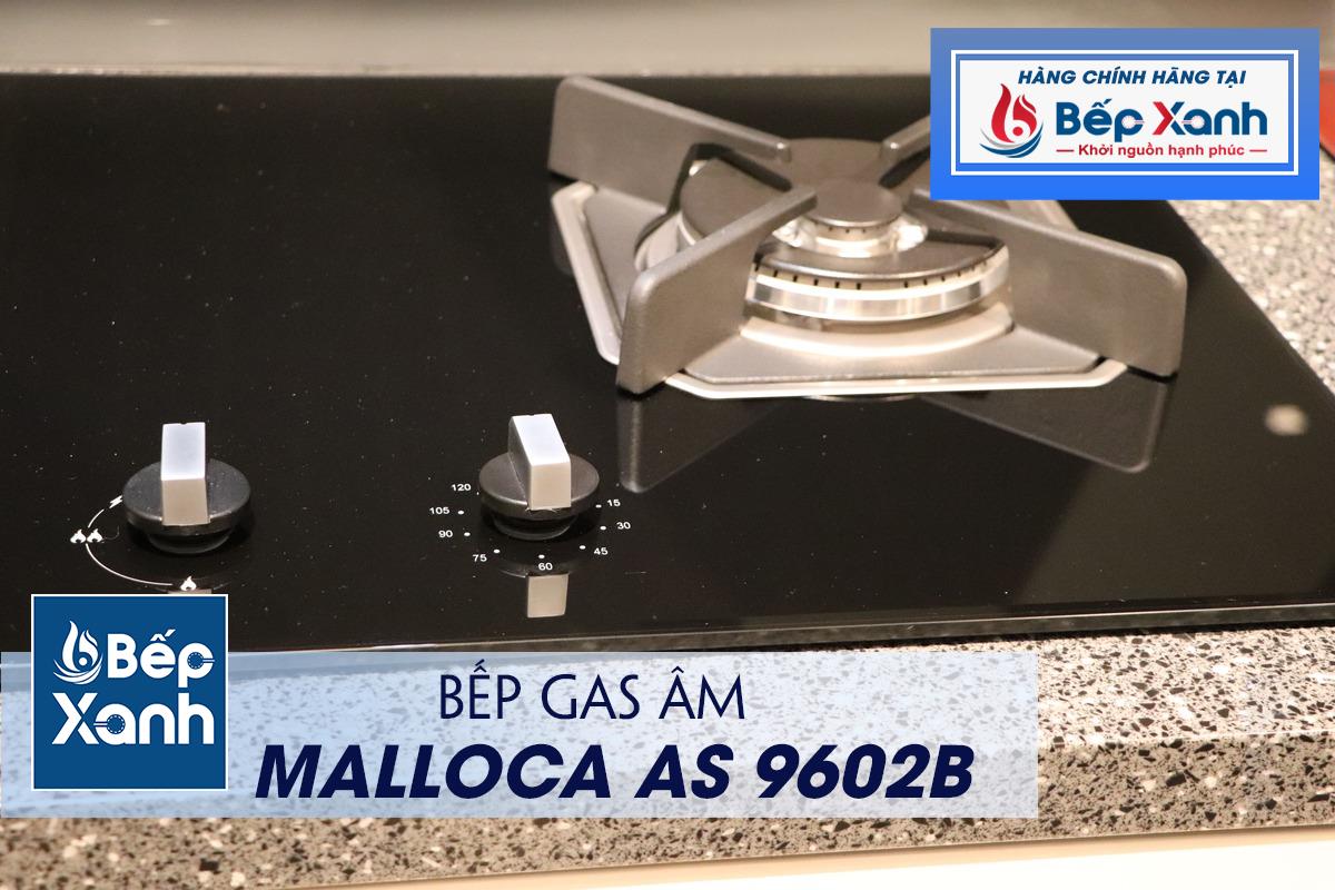 Bếp gas âm 2 vùng nấu Malloca AS 9602B/ Màu đen – ảnh 8