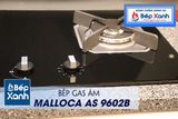 Bếp gas âm 2 vùng nấu Malloca AS 9602B/ Màu đen