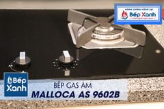 Bếp gas âm 2 vùng nấu Malloca AS 9602B/ Màu đen ảnh 8