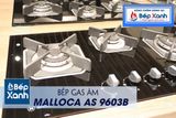 Bếp gas âm 3 vùng nấu Malloca AS 9603B/ Màu đen