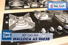 Bếp gas âm 3 vùng nấu Malloca AS 9603B/ Màu đen ảnh 8
