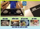 Bếp Gas Kết Hợp Hồng Ngoại 3 vùng nấu Malloca EG 201C/ Màu đen